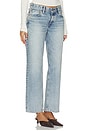 view 2 of 6 Albany Low Straight Leg Jeans in Light Blue