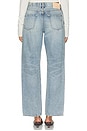 view 5 of 6 Albany Low Straight Leg Jeans in Light Blue