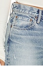 view 7 of 6 Albany Low Straight Leg Jeans in Light Blue