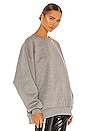 view 2 of 4 Loopwheel Oversized Sweatshirt in Grey