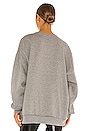 view 3 of 4 Loopwheel Oversized Sweatshirt in Grey