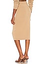 view 3 of 4 Studiowear Tight Midi Skirt in Beige
