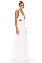 view 2 of 3 Lapis Dress in White