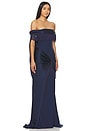view 3 of 4 Elizabeth Taylor Gown in Midnight Blue