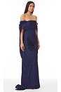 view 3 of 4 Elizabeth Taylor Gown in Midnight Blue