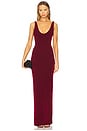 view 1 of 3 Yasmeen Supermodel Gown in Sangre