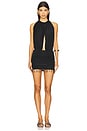view 1 of 4 La Piscine Mini Dress in Black