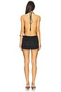 view 3 of 4 La Piscine Mini Dress in Black