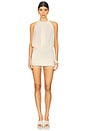 view 2 of 4 La Piscine Mini Dress in Butter