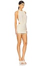 view 3 of 4 La Piscine Mini Dress in Butter