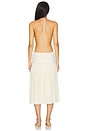 view 4 of 4 La Piscine Dress in Butter