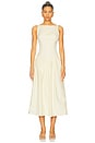 view 1 of 3 Kissing Booth Lady Length Dress in Butter