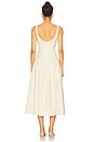view 3 of 3 Kissing Booth Lady Length Dress in Butter