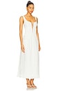 view 2 of 4 Pin Tuck Eyelet Dress in Ivory