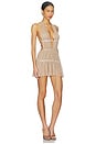 view 1 of 4 Venus Starlite Mini Dress in Diamond Sand