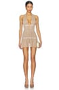 view 2 of 4 Venus Starlite Mini Dress in Diamond Sand