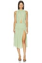 view 1 of 3 La Piscine Lady Length Dress in Pistachio