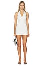 view 1 of 4 Eyelet Mini Dress in White