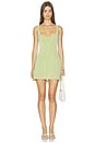 view 1 of 3 Lady Di A-line Dress in Pistachio