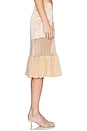 view 3 of 6 FALDA MIDI in Honey