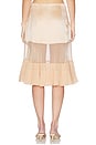 view 4 of 6 FALDA MIDI in Honey
