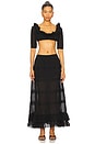view 5 of 6 Maxi Skirt in Black