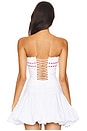 view 3 of 4 Eyelet Corset Top in Off White