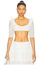 view 1 of 4 The Mirage Top in White Rose