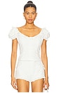 view 1 of 4 Love Letter Eyelet Top in Ivory