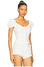 view 2 of 4 Love Letter Eyelet Top in Ivory