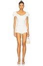 view 4 of 4 Love Letter Eyelet Top in Ivory