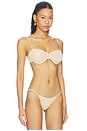 view 2 of 4 Buzious Crochet Bikini Top in Creme