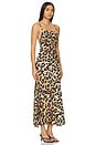 view 2 of 3 Fauve Long Dress in Leopard Print