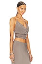 view 2 of 4 Donatella Halter Top in Grey