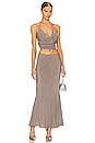 view 4 of 4 Donatella Halter Top in Grey