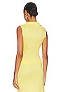 view 3 of 4 Portcros Sleeveless Top in Yellow