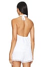 view 3 of 4 Pizzo Backless Top in White
