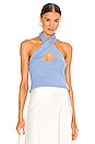 view 1 of 4 Alyssa Top in Blue