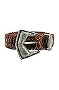 view 3 of 3 Calamity Belt in Brown