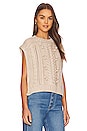 view 2 of 4 GILET LEA in Ecru