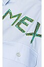 view 7 of 8 Mexico Shirt in Blue