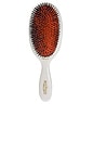 view 1 of 1 Popular Bristle & Nylon Hairbrush in White