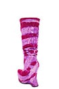 view 4 of 6 Sculpted Wedge Denim Boots in Crimson Lilac