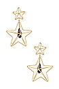 view 1 of 3 BOUCLES D'OREILLES BEAUTY STAR in Gold