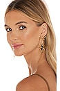 view 3 of 3 BOUCLES D'OREILLES BEAUTY STAR in Gold