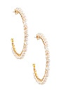 view 1 of 2 Perlas de Amor Earrings in Gold