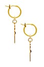 view 3 of 3 MAS ALIA 귀걸이 in Gold