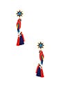 view 1 of 2 Guacamaya Macao Petite Earring in Red