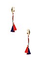 view 2 of 2 Guacamaya Macao Petite Earring in Red