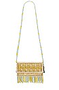 view 1 of 4 Beads Handbag in Yellow & Blue